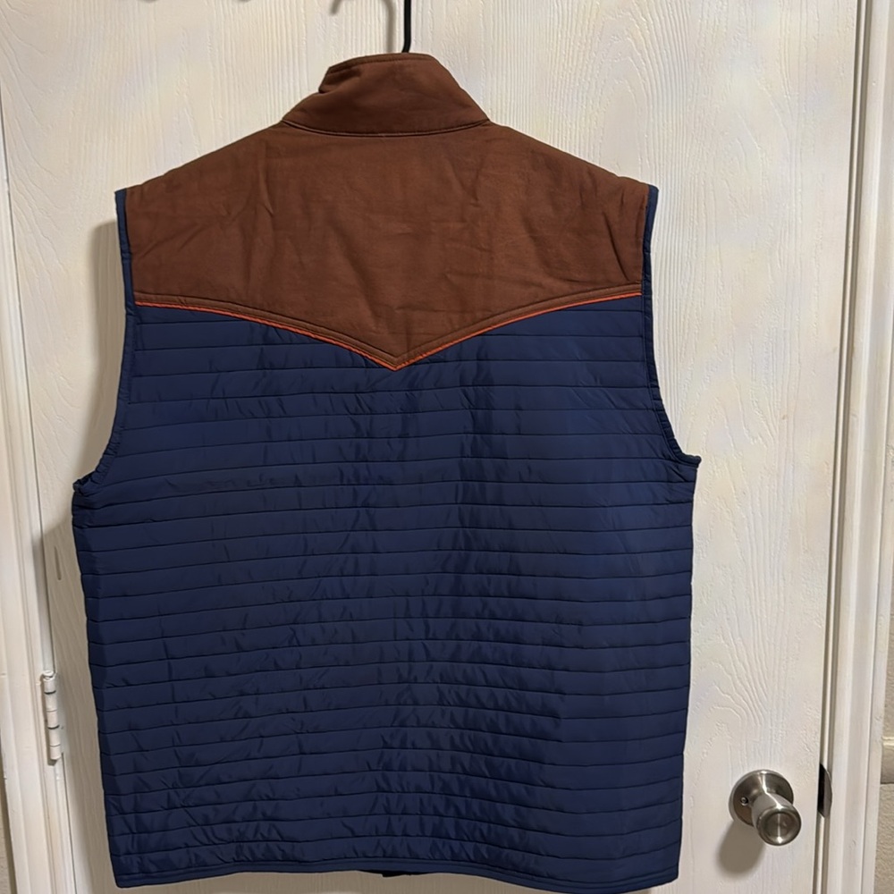NWT Rural Cloth Men's Rider 2XL Vest Outdoor‎ Full Zip Pockets Insulated Quilted - Picture 11 of 15